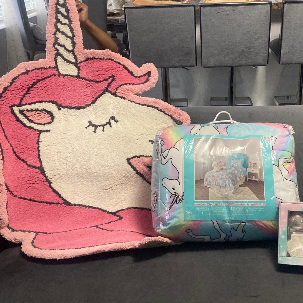 Justice girls twin bedding